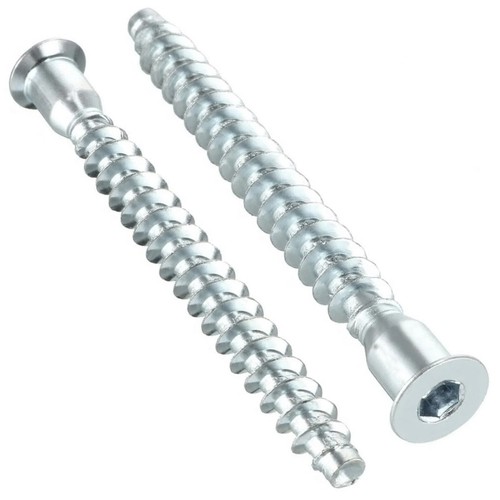 Steel confirmat cabinet screws - steel,